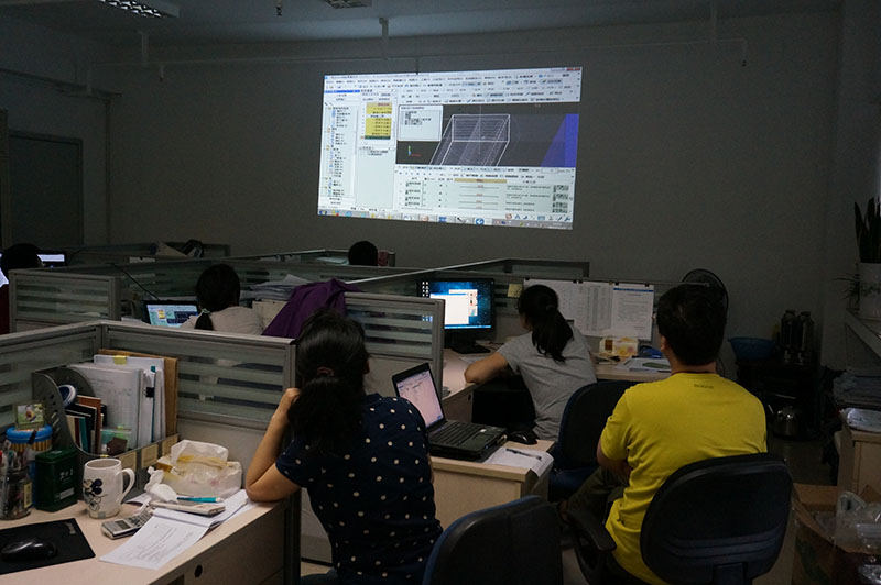 组织员工参加广联达软件培训